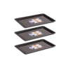 Wham Non-Stick Baking Tray (Set of 3 (32x23x1.5 cm)), F35