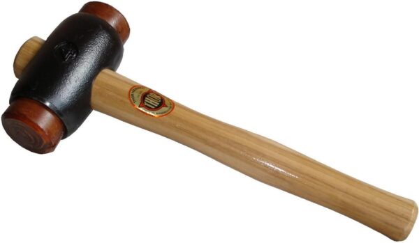 Thor 01-016 16 Rawhide Hammer Size 4,Black, Brown